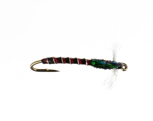 Crystal Chironomid, Black and Red