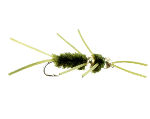 Beadhead Double Tungsten The Turd, Olive