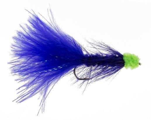Egg Sucking Leech, Purple/ Chartreuse