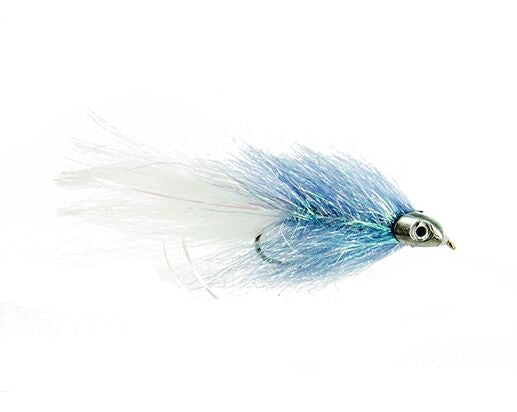 Fish-Skull Sparkle Minnow, Baitfish Light Blue
