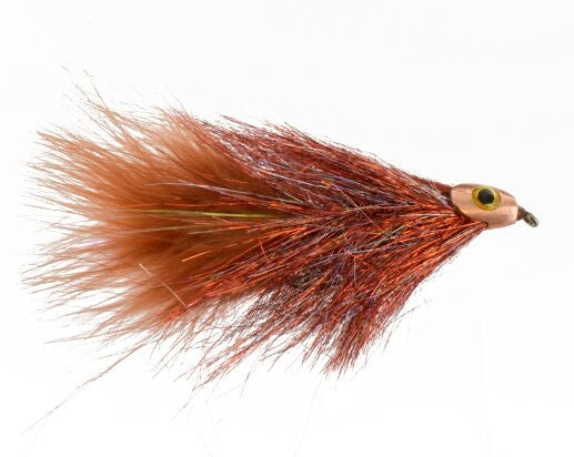 Fish-Skull Sparkle Minnow, Orange