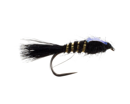 Flashback Hares Ear, Black Barbless