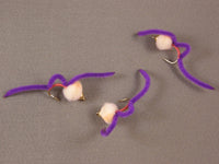 Beadhead Kenobi Egg, Purple fly fishing fly grouped