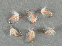 Sow Bug, Soft Hackle, Pink grouped