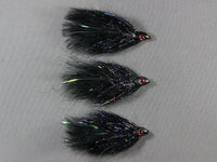 Fish-Skull Sparkle Minnow, Black grouped