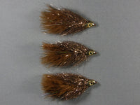 Fish-Skull Sparkle Minnow, Brown grouped