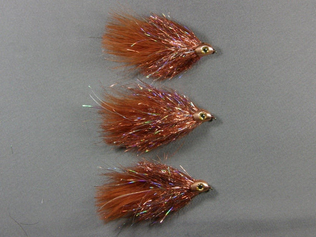 Fish-Skull Sparkle Minnow, Orange grouped
