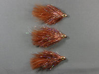 Fish-Skull Sparkle Minnow, Orange grouped