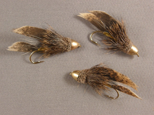 Conehead Muddler Minnow grouped