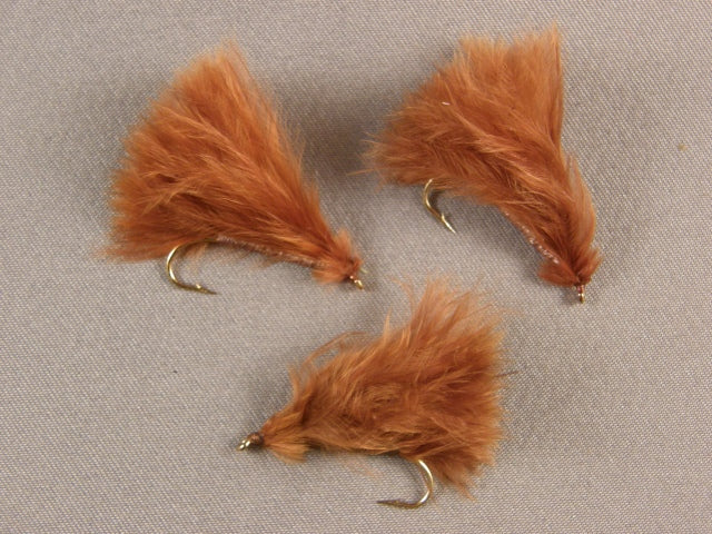 Leech, Marabou, Brown, grouped