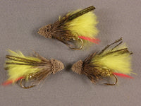 Marabou Muddler, Yellow grouped