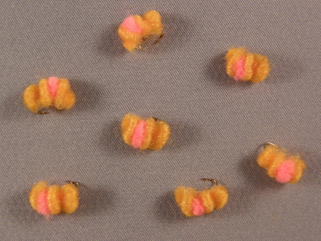 Blood Dot, Burnt Orange/Flame grouped