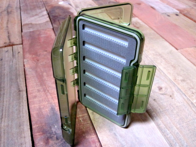 Fly Box, 6 Row Green