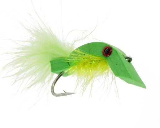 Foam Toy Mouse, Chartreuse