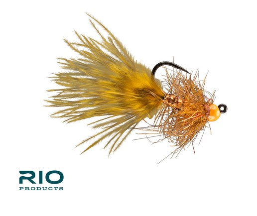 Rio Gold Jigger Hot Bead, Brown