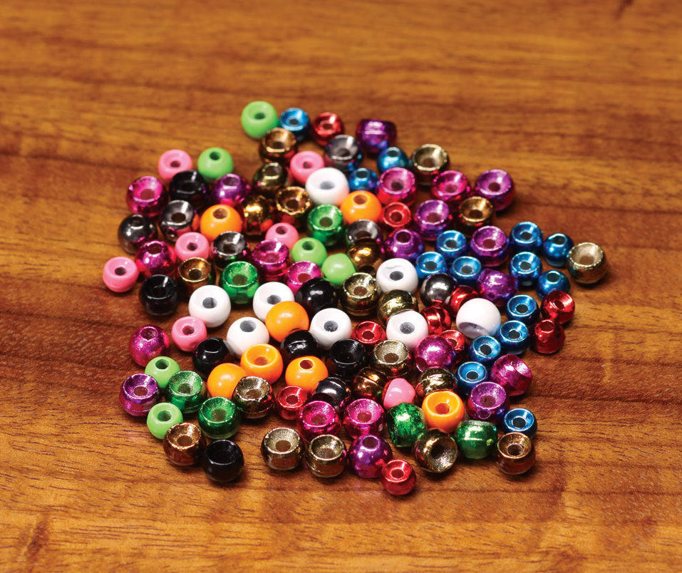 Plummeting Tungsten Beads-1/16" (1.5mm)-Jet Black