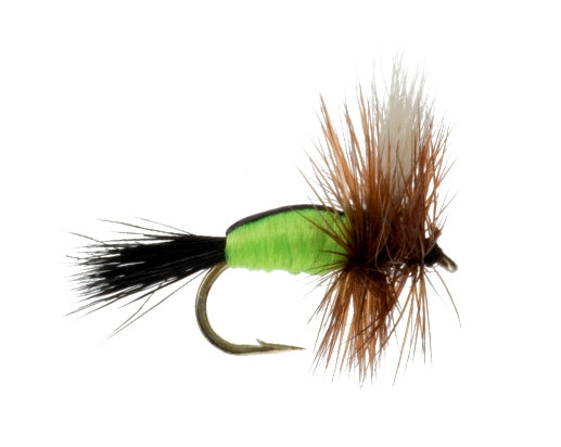 Humpy, Green fly fishing fly