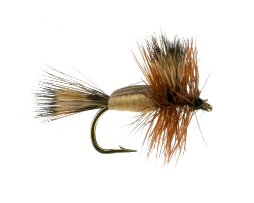 Humpy, Tan fly fishing fly