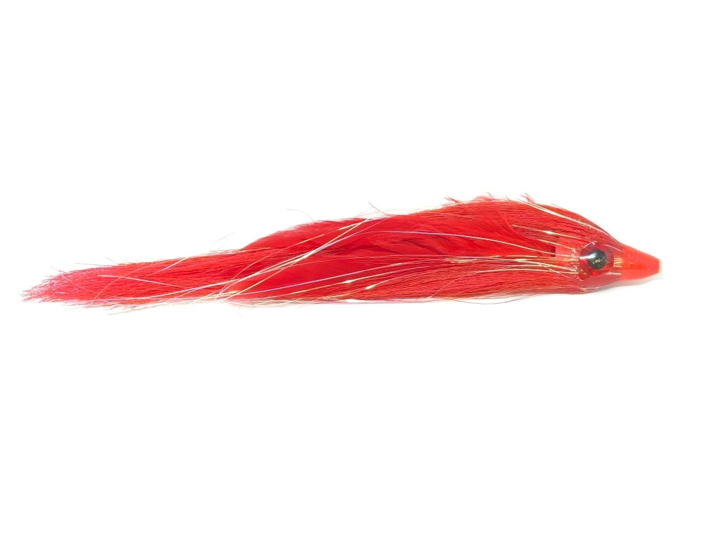 Shark Candy Tube Fly, Red