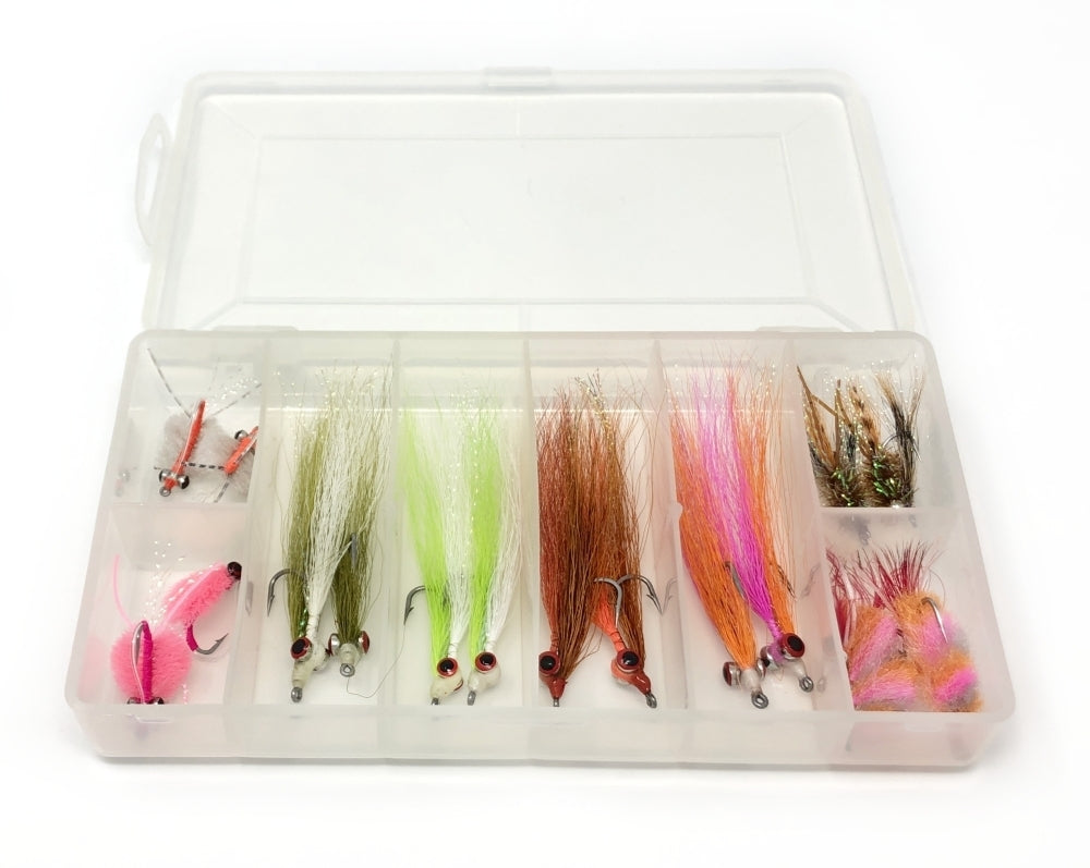 Saltwater Fly Assortment SoCal with Box