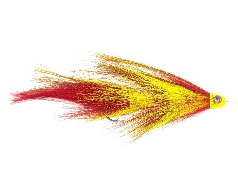 TOMAHAWK CHOP, RED AND YELLOW