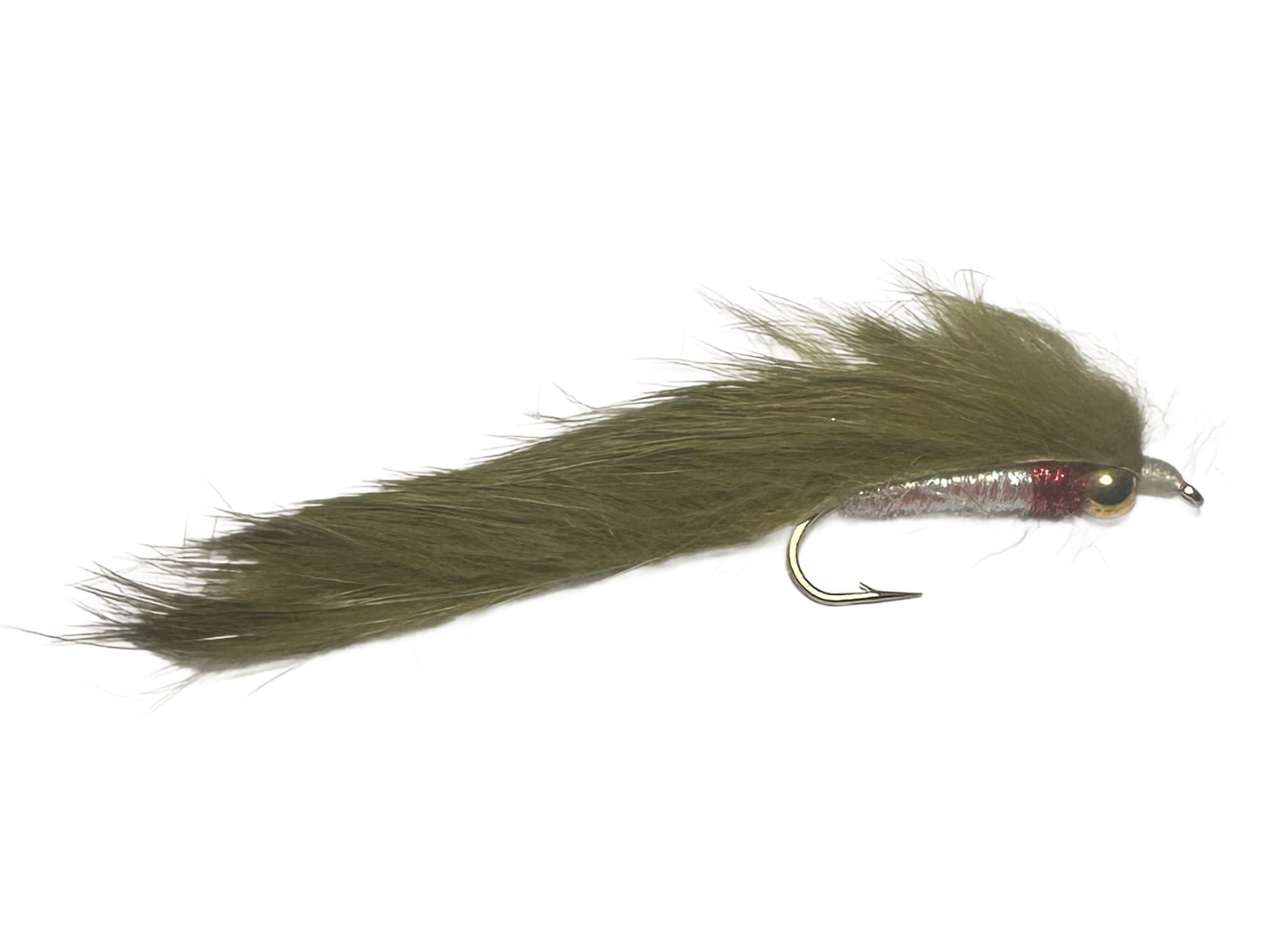 Catch's Lite Brite, Olive with Red Hotspot