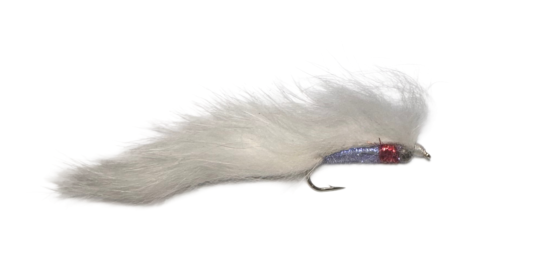 Catch's Lite Brite Zonker, White/Lavender with Red Hotspot