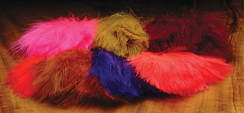 Marabou Strung Blood Quills