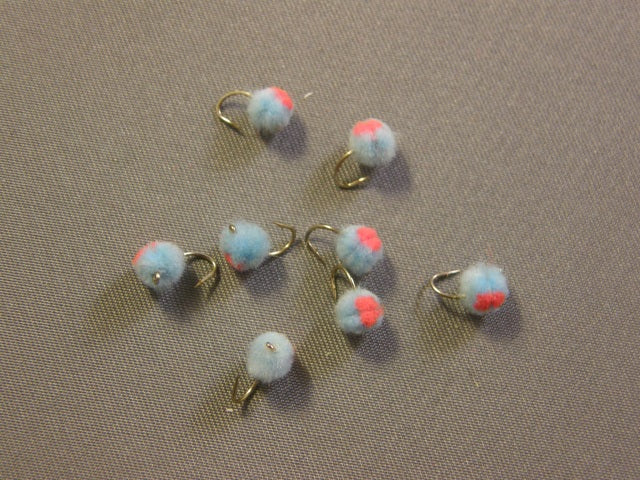 Micro Egg, Light Blue/Flame grouped 2