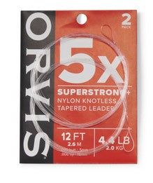 12ft SuperStrong Plus Leader - 2pk