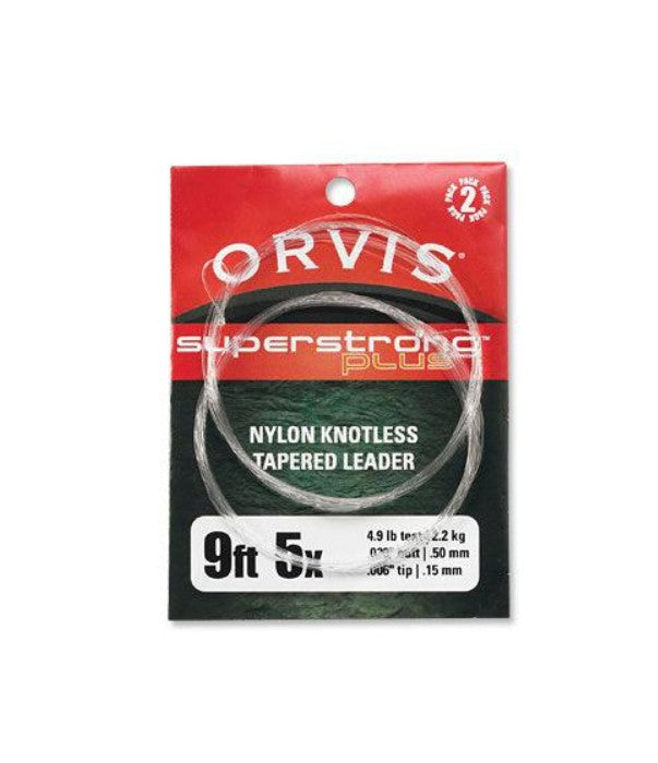 12' SuperStrong Plus Leader - 2pk (Old Packaging)