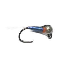 Beadhead Perdigon UV Brite jig, Blue