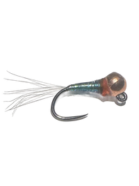 Beadhead Perdigon UV Brite Jig, Peacock