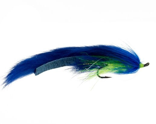 Polar Bunny, Blue and Chartreuse