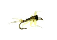 Real Fly Mayfly Nymph, Golden