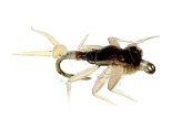 Real Fly Mayfly Nymph, Tan