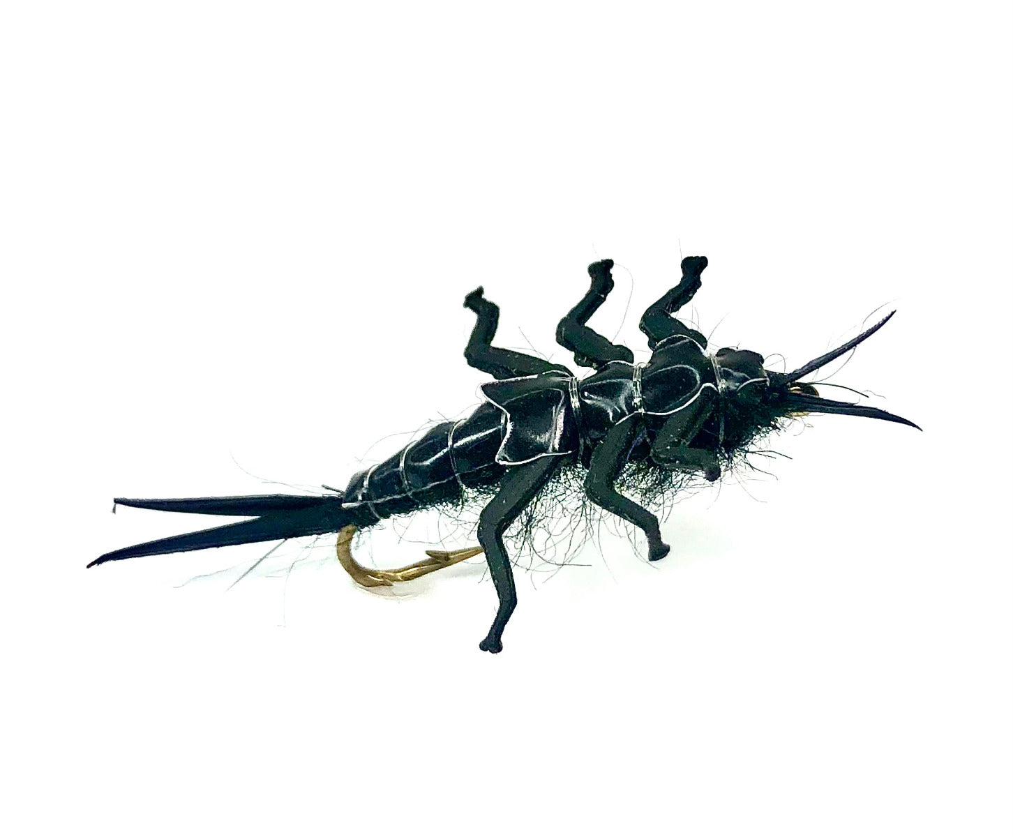 Real Fly Stonefly Nymph, Black