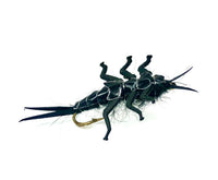 Real Fly Stonefly Nymph, Black