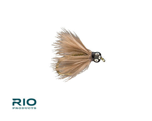 Rio Micro Soft Hackle Olive, Bead