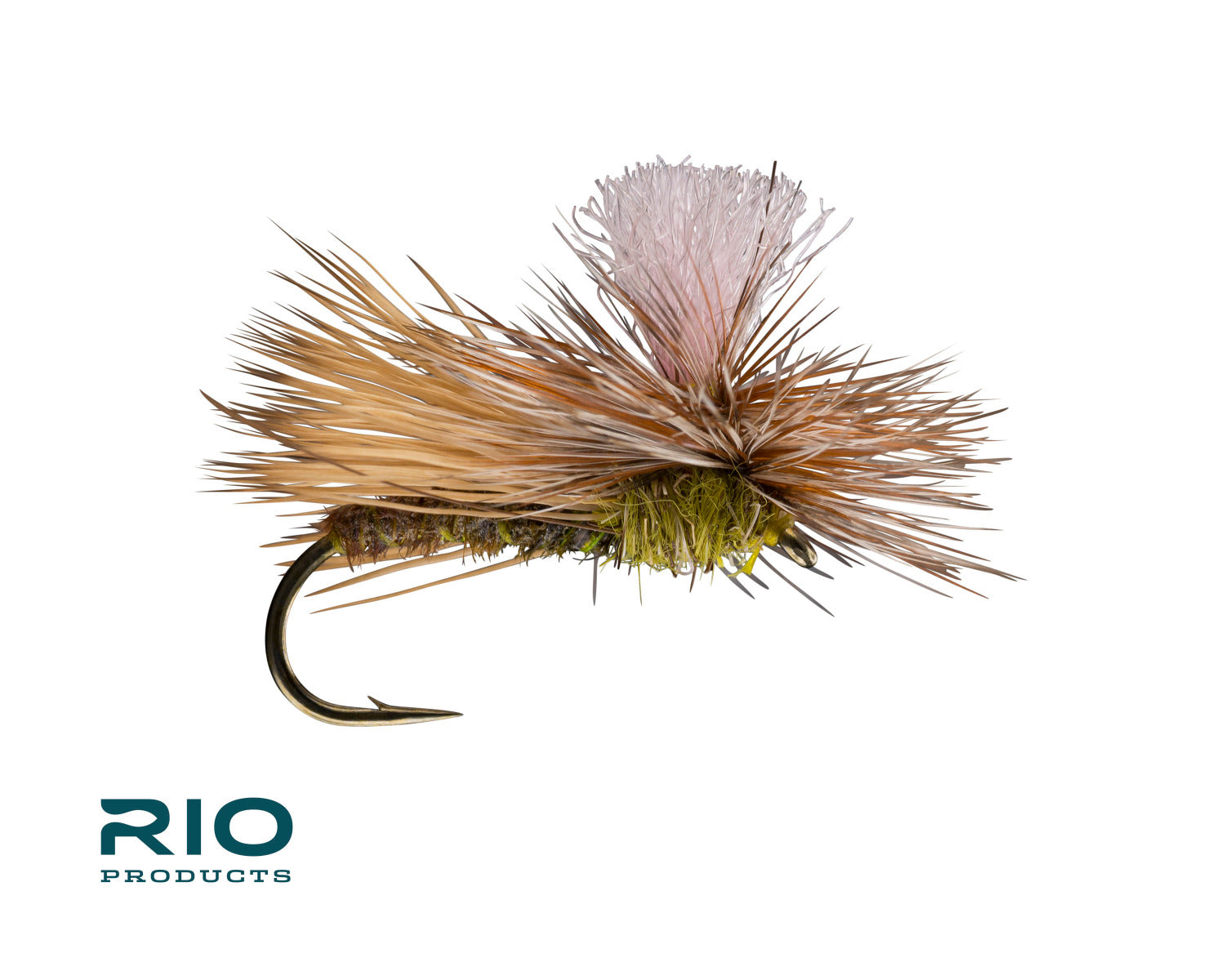 Rio Parachute Caddis, Light Olive
