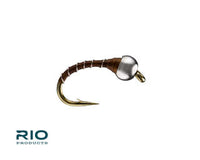 Rio Tungsten Zebra Midge, Brown