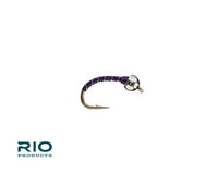 Rio Tungsten Zebra Midge, Purple
