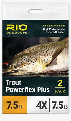 12' Powerflex Plus Leader - 2 pack by Rio
