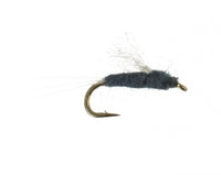 RS2 Gray, Fly Fishing Flies, Nymphs. Discount flies at theflystop.com. High Resolution.