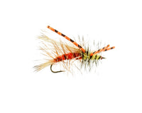 Rubberleg Sparkle Stimulator Orange and Yellow, Fly Fishing Flies, Dry Flies. Discount flies at theflystop.com. Small Image.