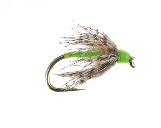 Soft Hackle, Bright Green