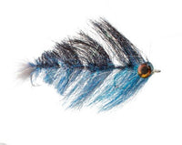 Swim Right Minnow, Black and Blue Tandem