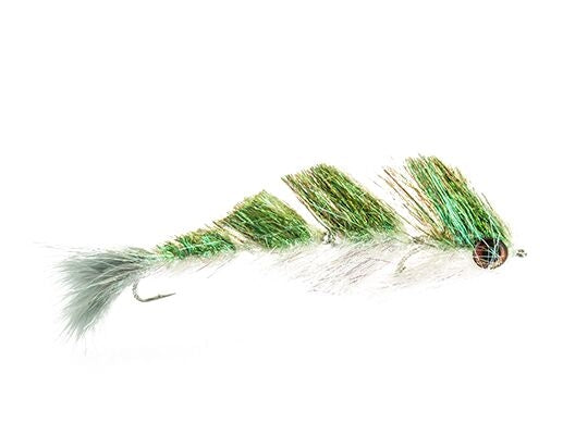 Swim Right Minnow, Olive Tandem