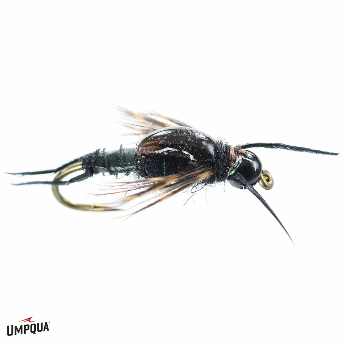 Umpqua Micro Stone Tungsten, Black