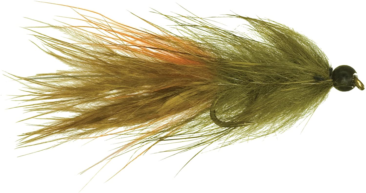 Umpqua Pig Pen Leech, Olive/Orange